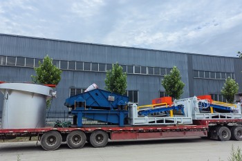 shipping for wet type silica sand processing line